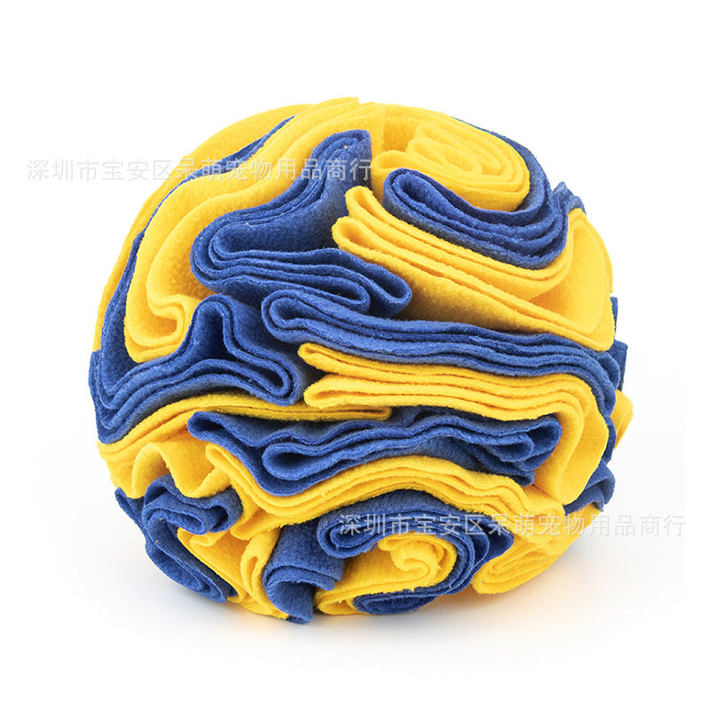 Upgraded Pet Snuffle Ball for Dogs and Snacks
