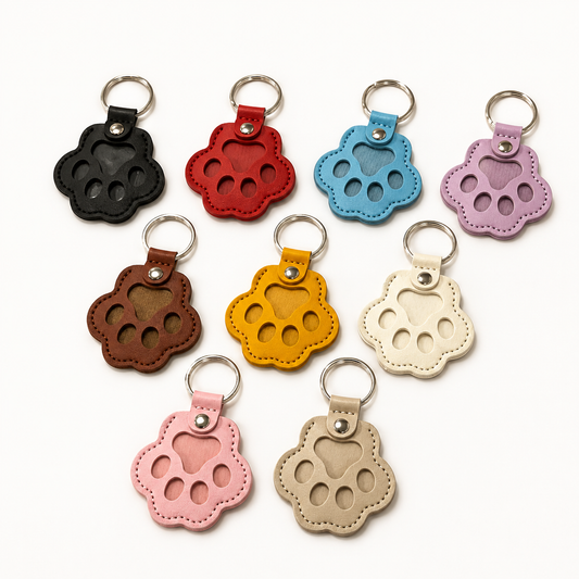 Pet Fur Locket Keychain