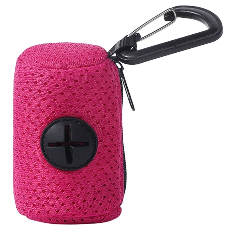 Dog Poop Bag Holder - Clip-On Waste Bag Dispenser