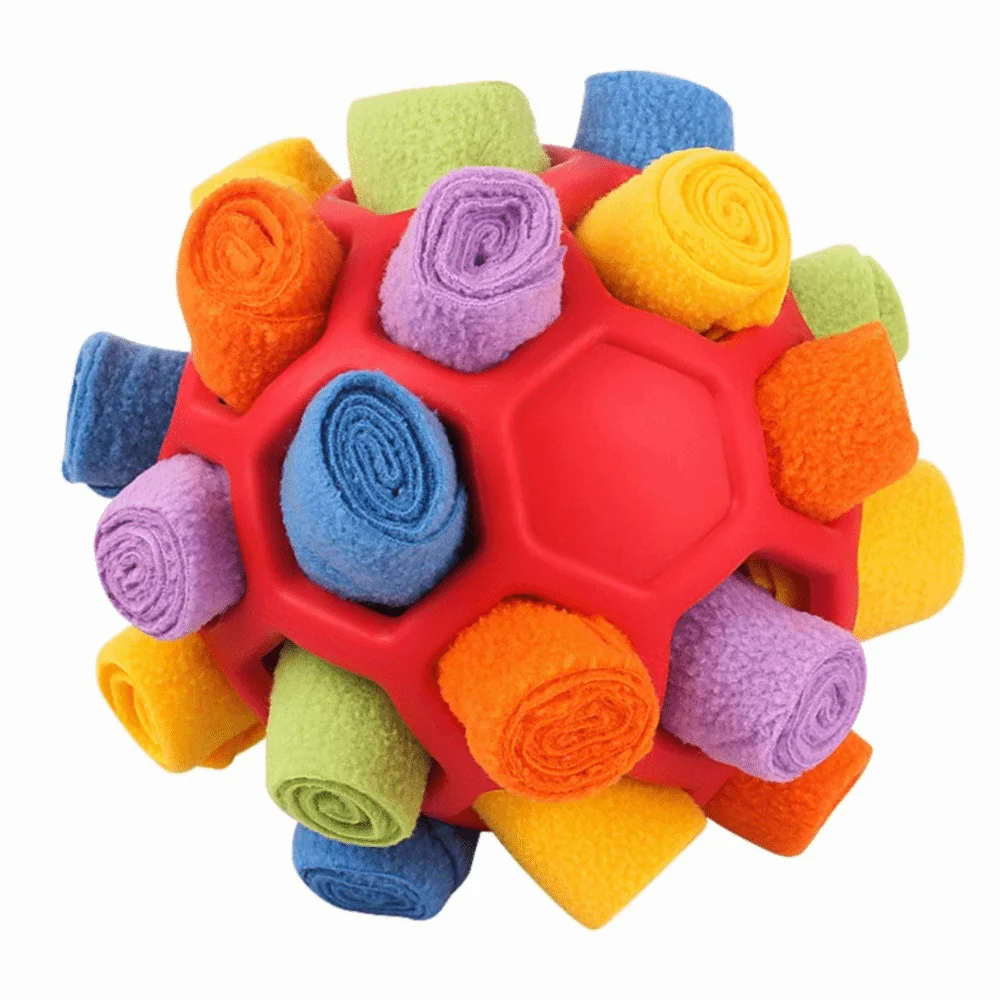 Snuffle Treat Game - Durable Dog Ball