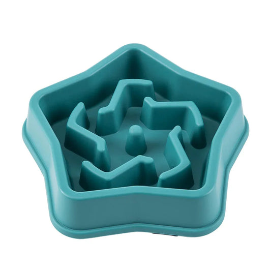 Star Slow Feeder Dog Bowl