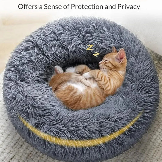 HomePaw Cozy Cloud Cat Bed - ultra-soft cloud cat bed available in the UK