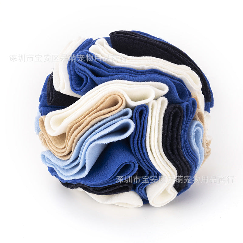 Upgraded Pet Snuffle Ball for Dogs and Snacks