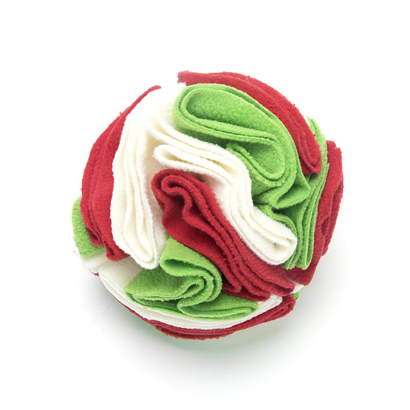 Upgraded Pet Snuffle Ball for Dogs and Snacks