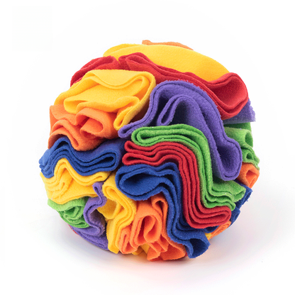 Upgraded Pet Snuffle Ball for Dogs and Snacks