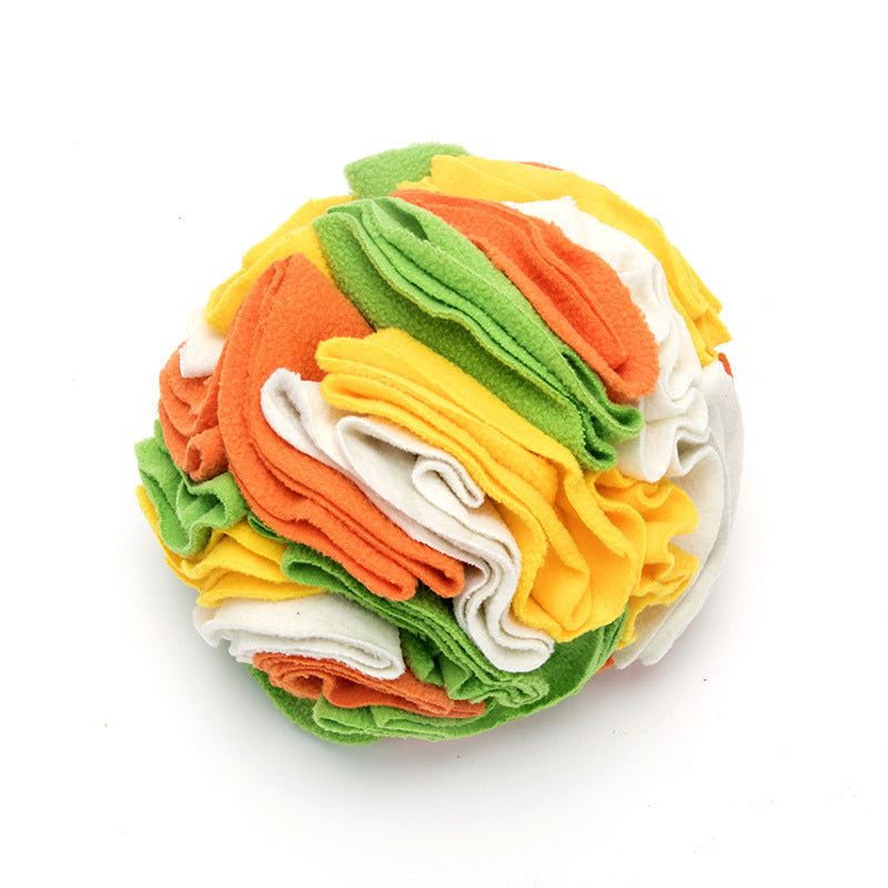 Upgraded Pet Snuffle Ball for Dogs and Snacks