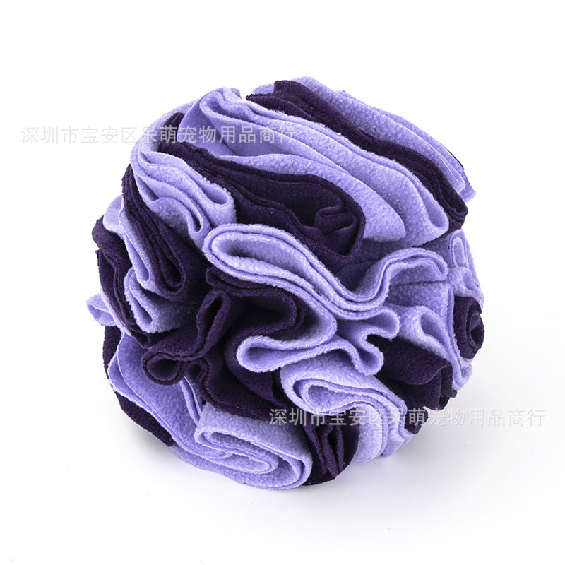 Upgraded Pet Snuffle Ball for Dogs and Snacks