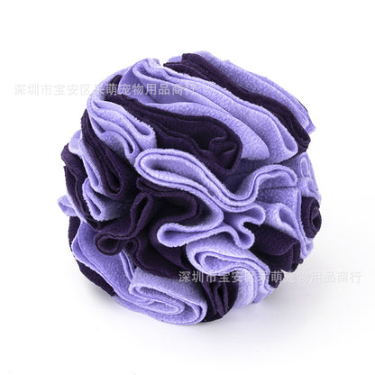Upgraded Pet Snuffle Ball for Dogs and Snacks