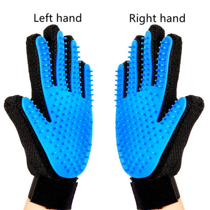 Fashionable Rubber Bath Brush for Pets - Silicone Grooming Glove