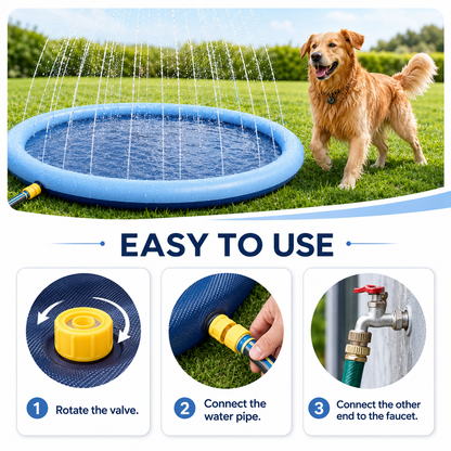Inflatable Dog SplashPad