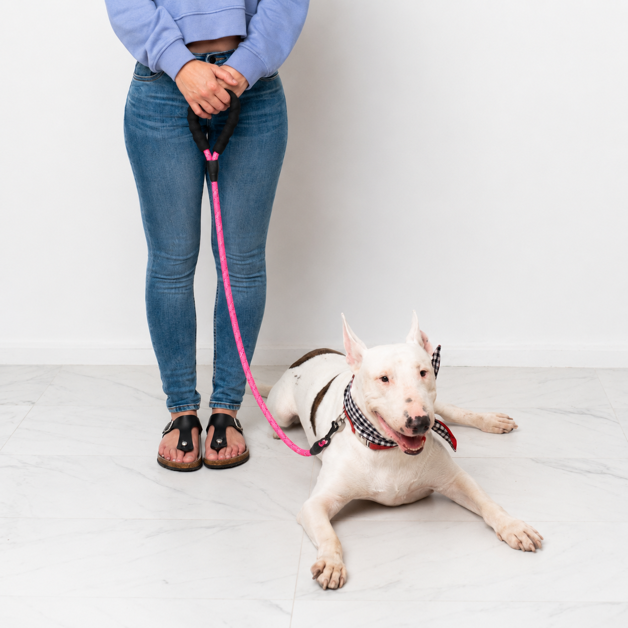 Reflective Padded Rope Lead