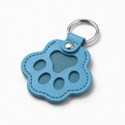 Pet Fur Locket Keychain