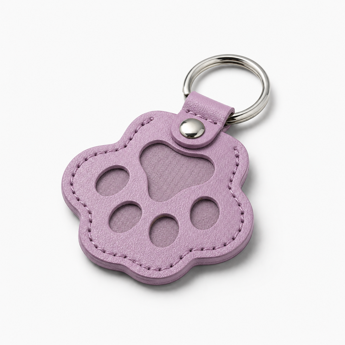 Pet Fur Locket Keychain