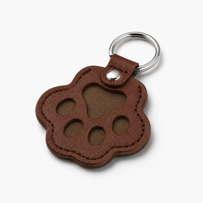 Pet Fur Locket Keychain