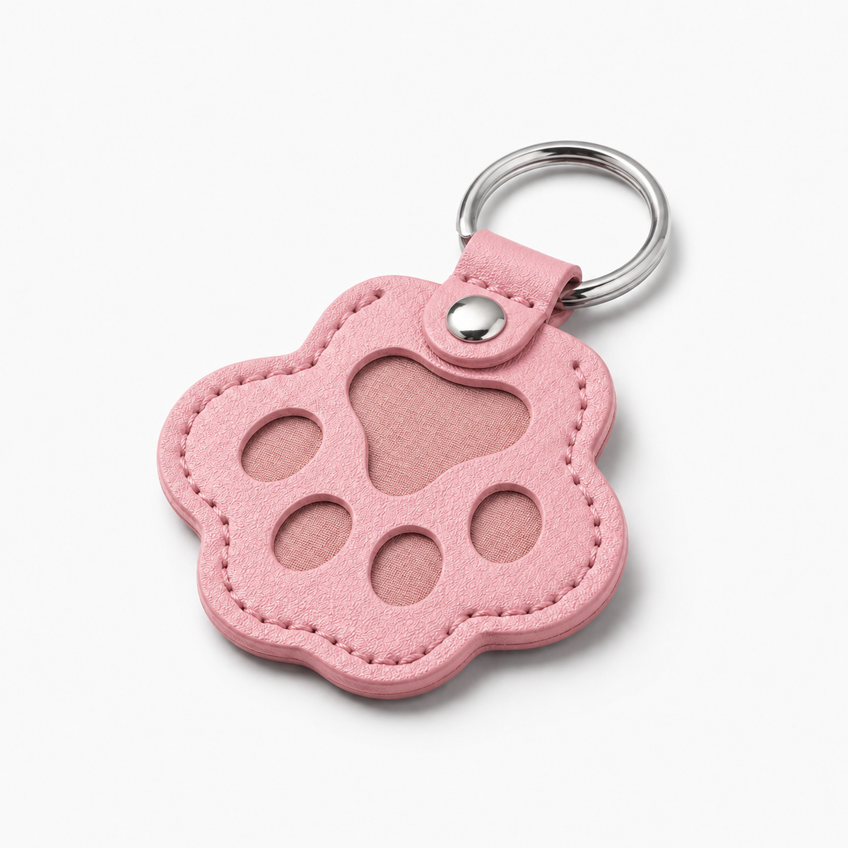 Pet Fur Locket Keychain