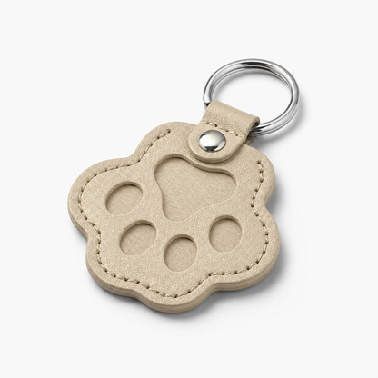 Pet Fur Locket Keychain