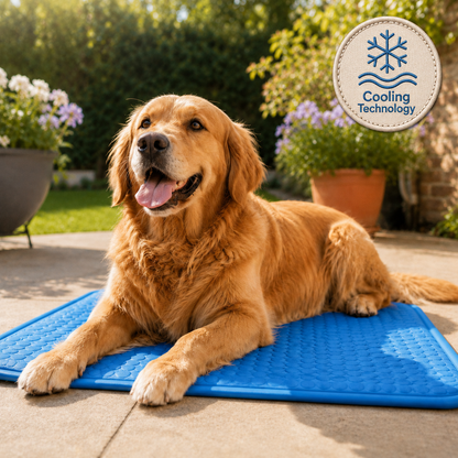 HomePaw Pet Cooling Gel Mat - pressure-activated cooling gel mat for pets in the UK