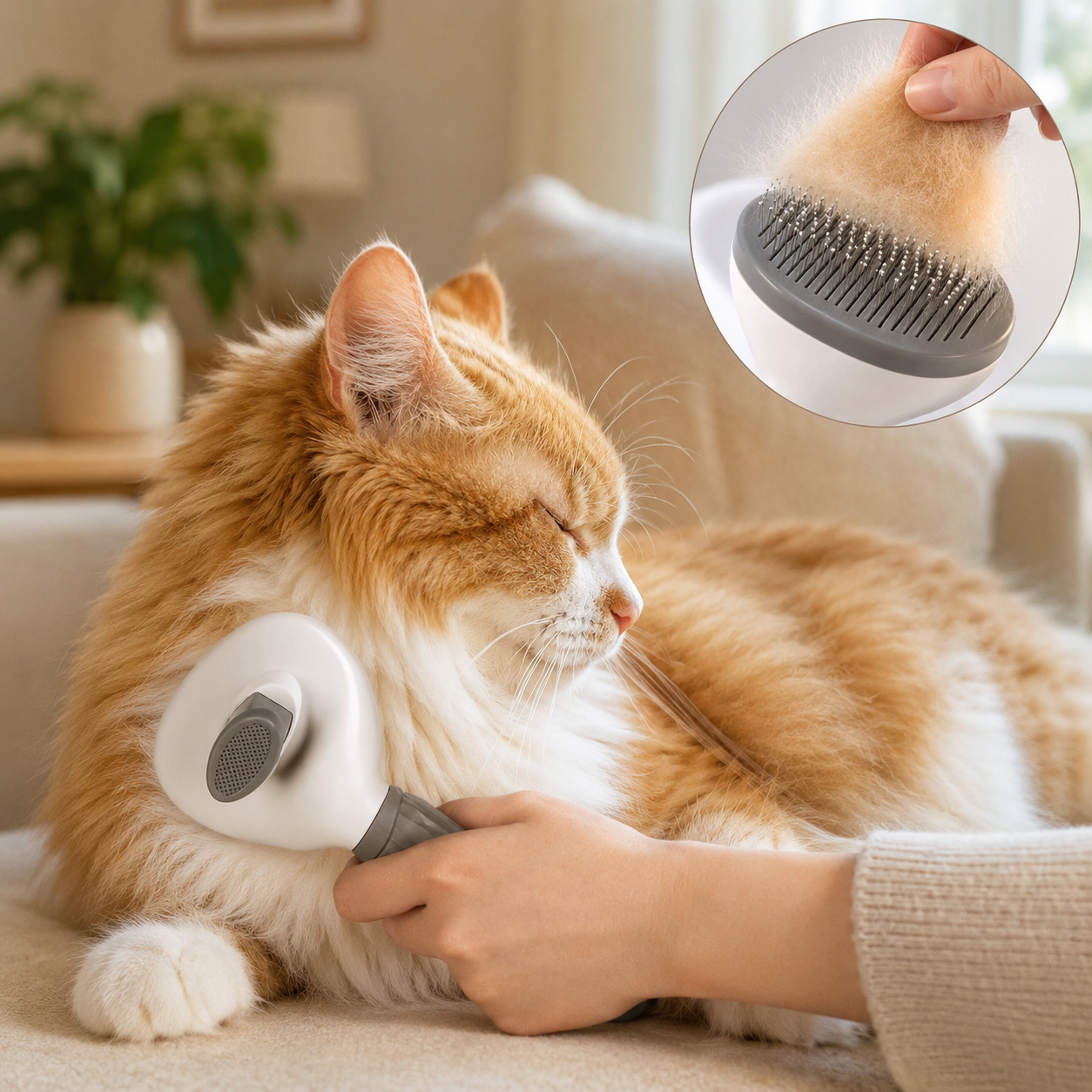 One Click Hair Removal for Cats