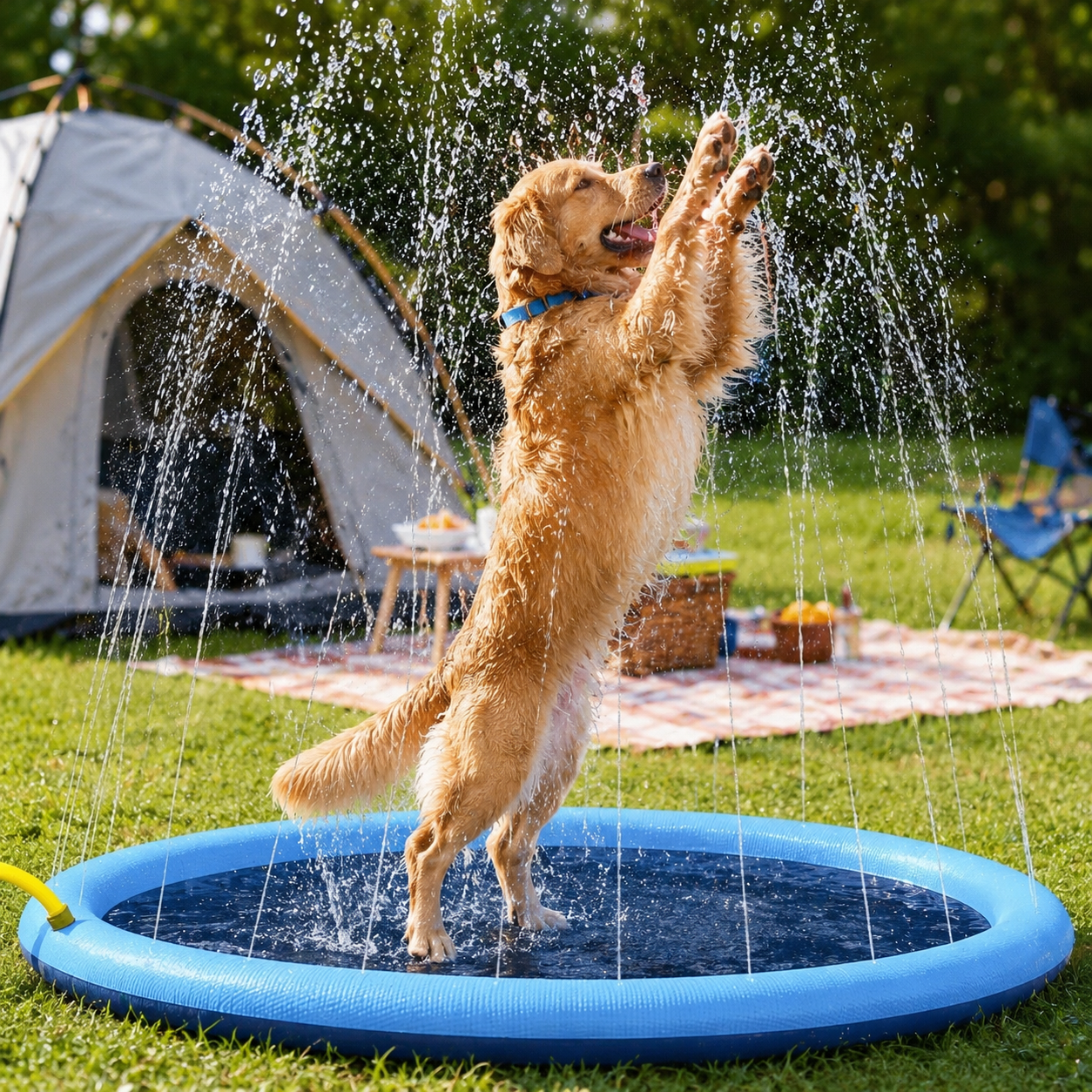 Inflatable Dog SplashPad