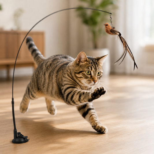 Simulated Bird Playmate - Cat Toy