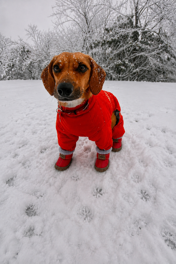 Rosie, 3.5kg, uses size S.