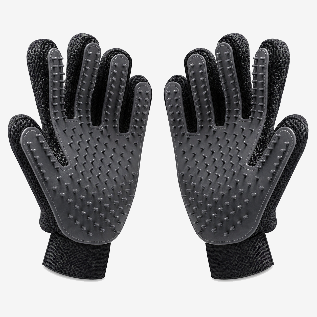 Fashionable Rubber Bath Brush for Pets - Silicone Grooming Glove