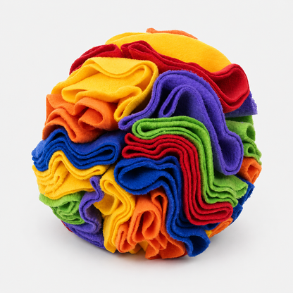 Upgraded Pet Snuffle Ball for Dogs and Snacks