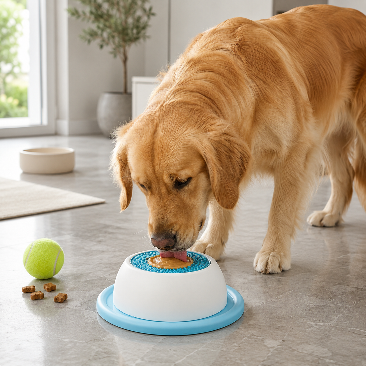 Interactive Slow Feeder Lick Bowl