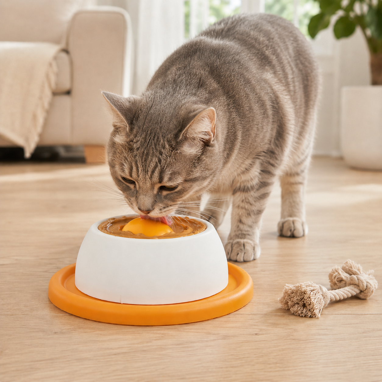 Interactive Slow Feeder Lick Bowl
