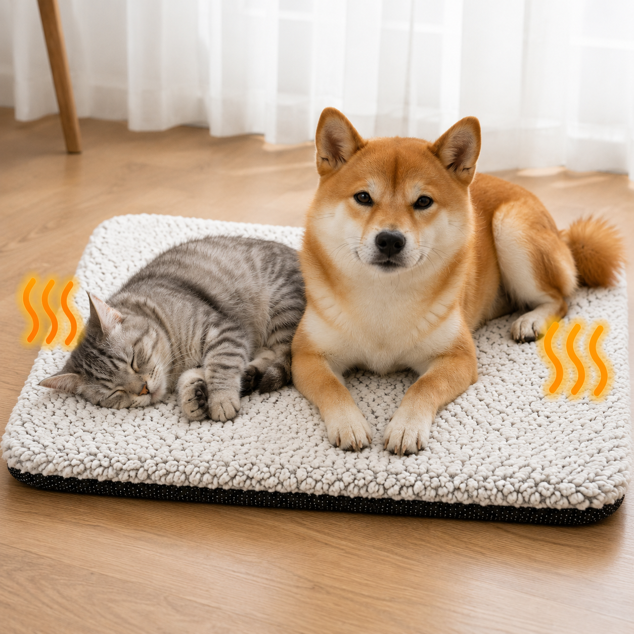 Self-Heating Thermal Pet Pad