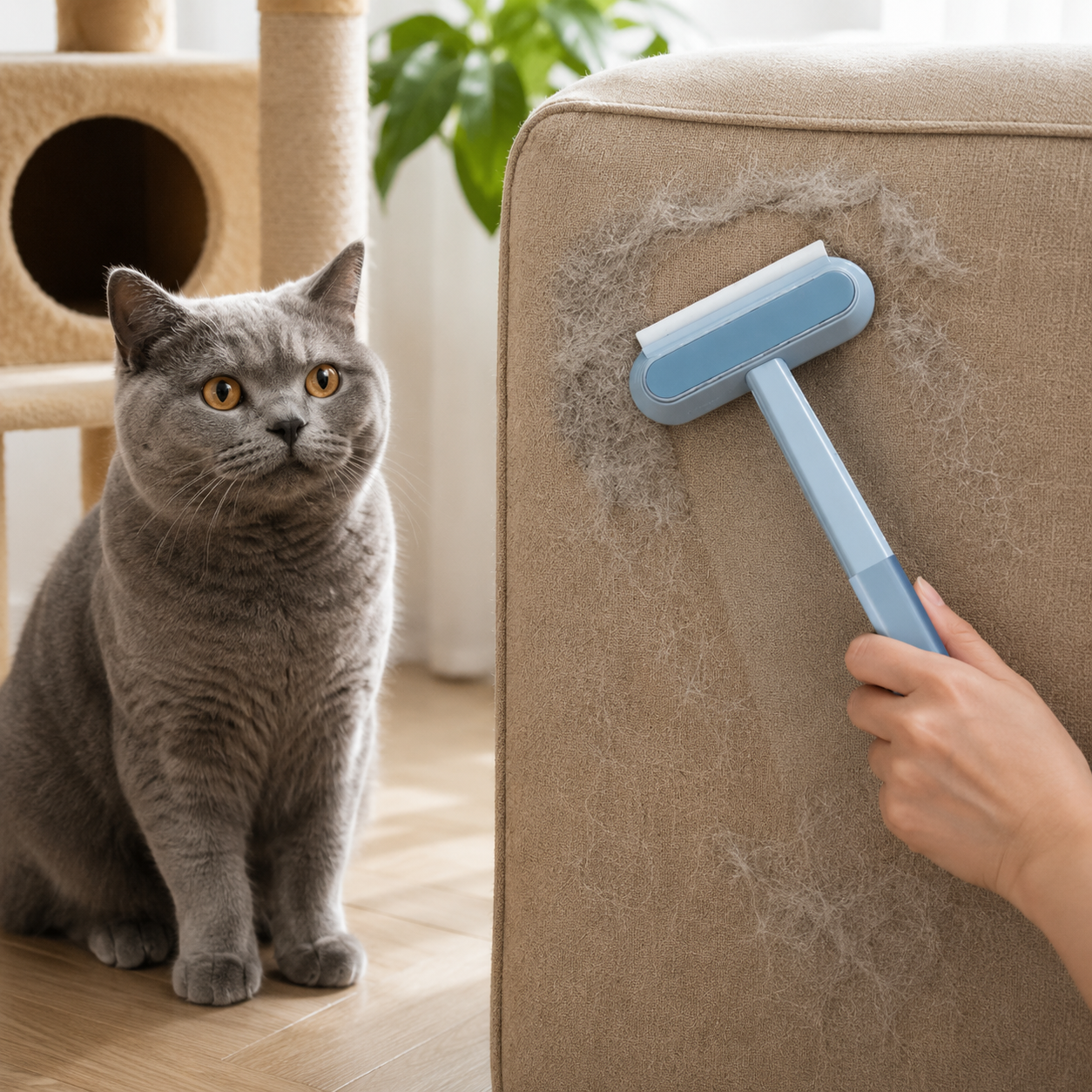 Reusable Pet Hair Remover Brush