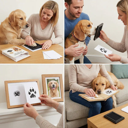 Paw Print Ink Pad Kit - Clean-Touch DIY Keepsake