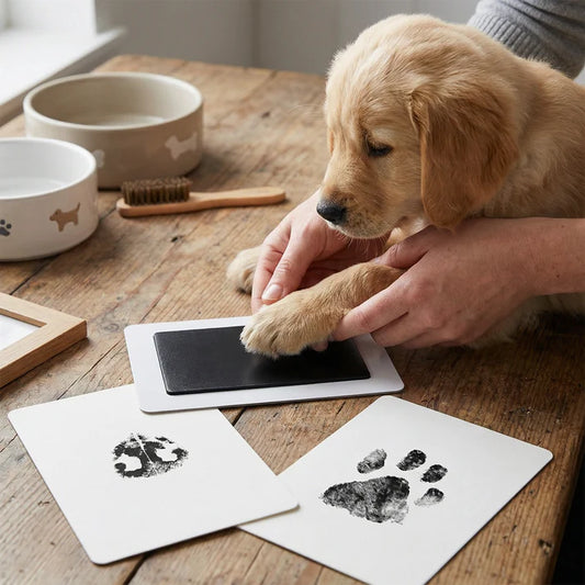 Paw Print Ink Pad Kit - Clean-Touch DIY Keepsake