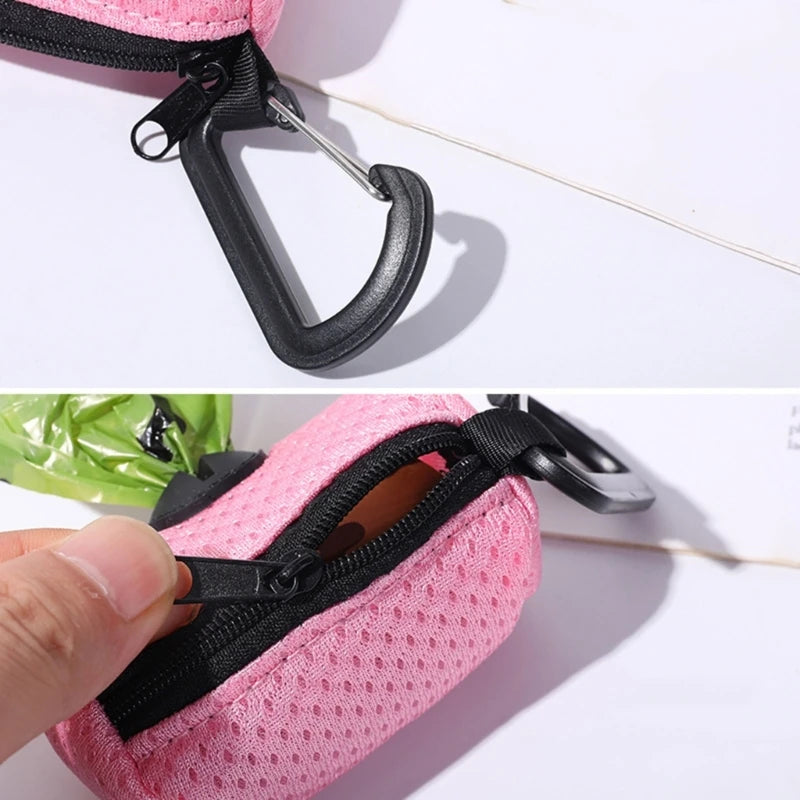 Dog Poop Bag Holder - Clip-On Waste Bag Dispenser