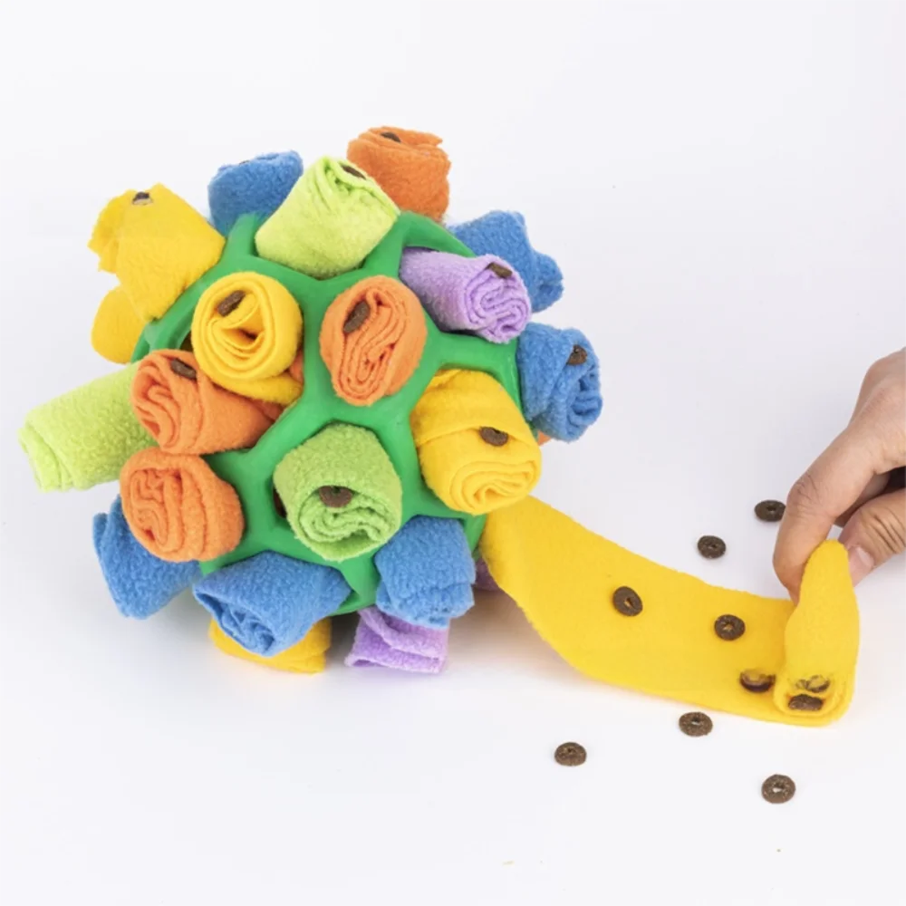 Snuffle Treat Game - Durable Dog Ball