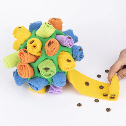 Snuffle Treat Game - Durable Dog Ball