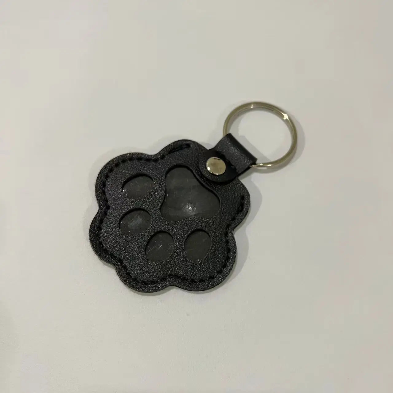 Pet Fur Keepsake Keychain - Leather Hair Locket