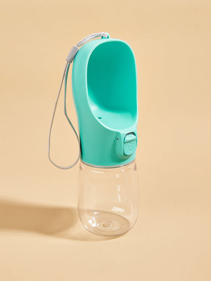Portable Dog Water Bottle - Leak-Free with Built-In Bowl