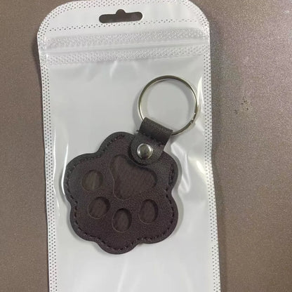 Pet Fur Keepsake Keychain - Leather Hair Locket