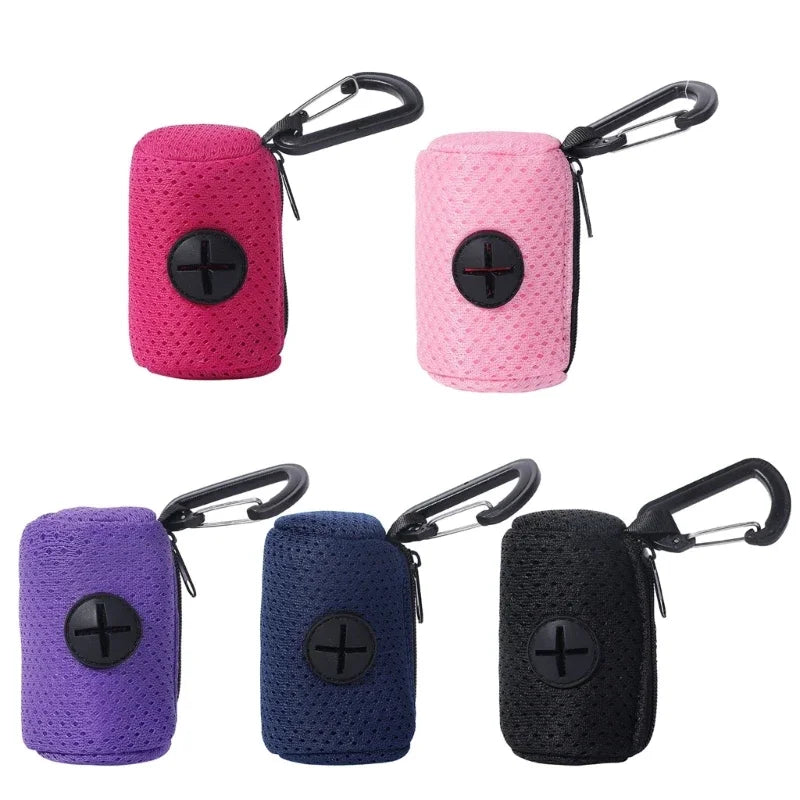 Dog Poop Bag Holder - Clip-On Waste Bag Dispenser