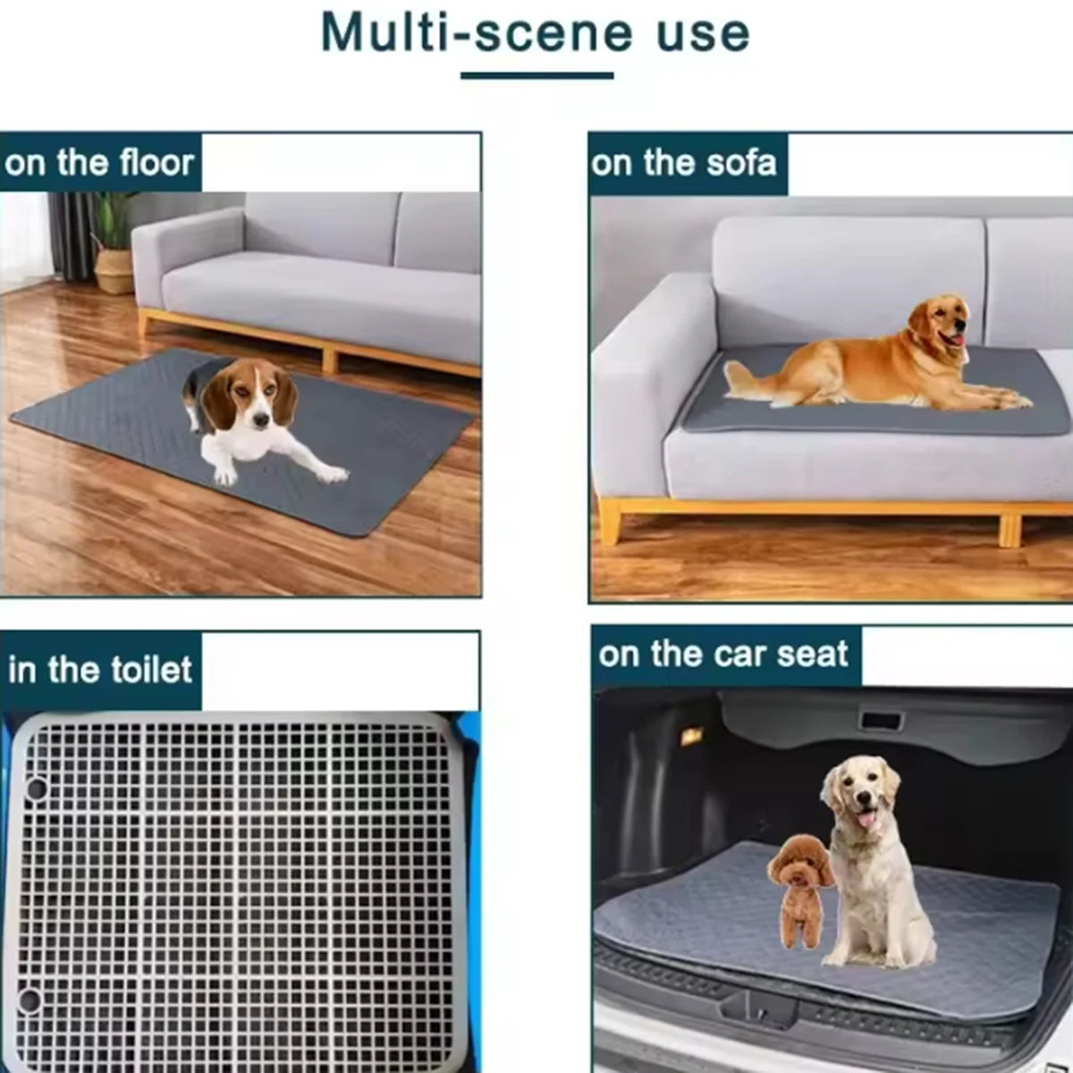 HomePaw Waterproof Pad for Dogs - size comparison and dimensions for UK buyers