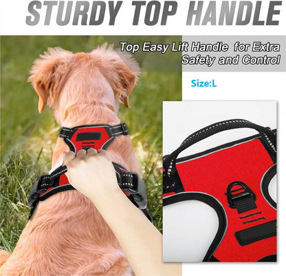 Reflective Front Clip Dog Harness