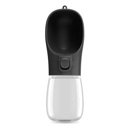 Portable Dog Water Bottle - Leak-Free with Built-In Bowl