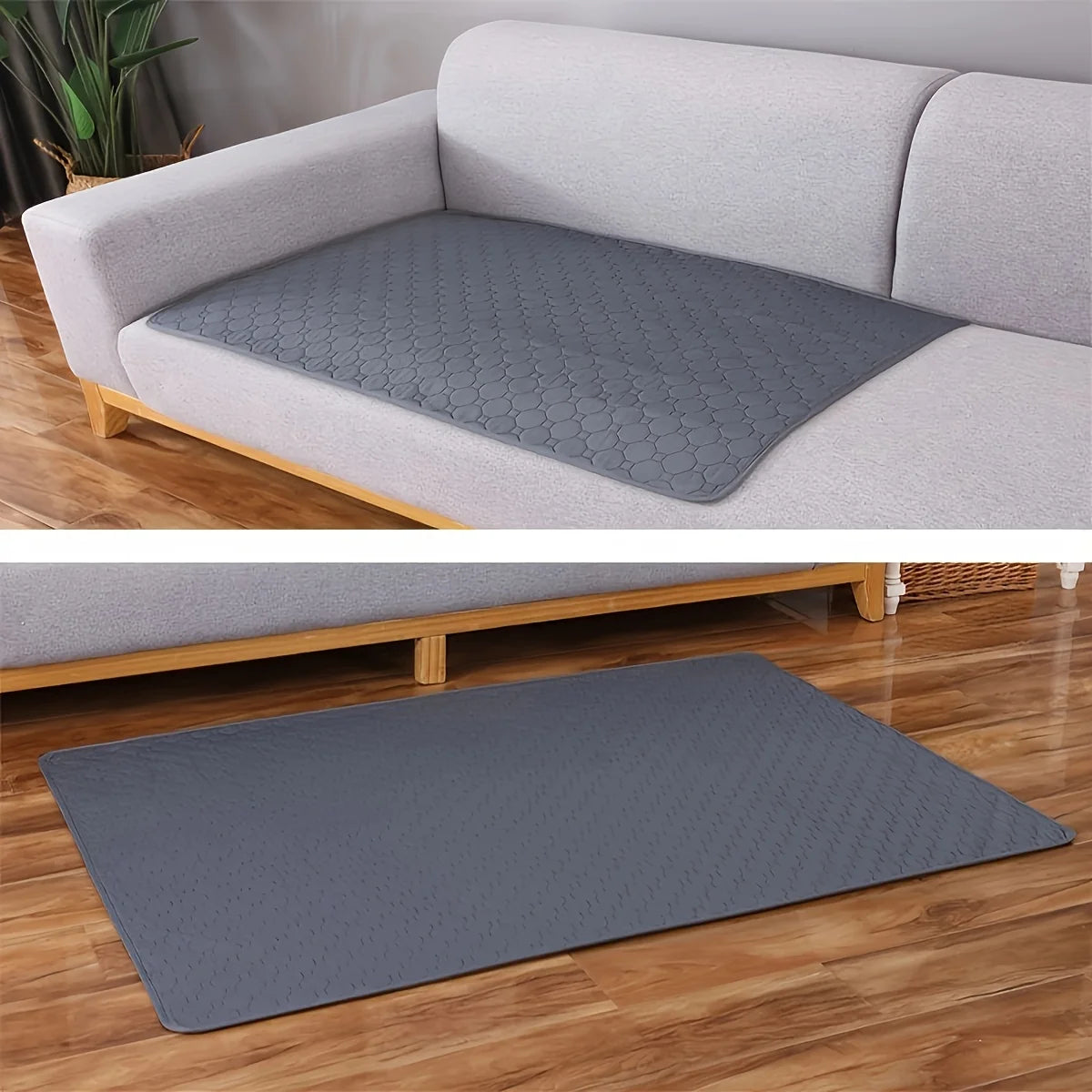 HomePaw Waterproof Pad for Dogs - dog resting in a comfortable waterproof pad