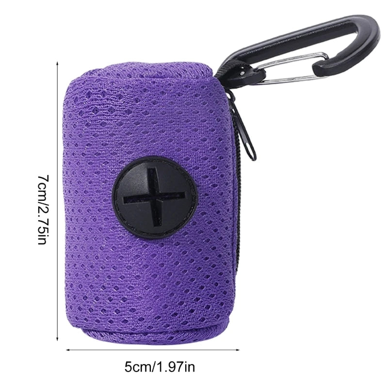 Dog Poop Bag Holder - Clip-On Waste Bag Dispenser