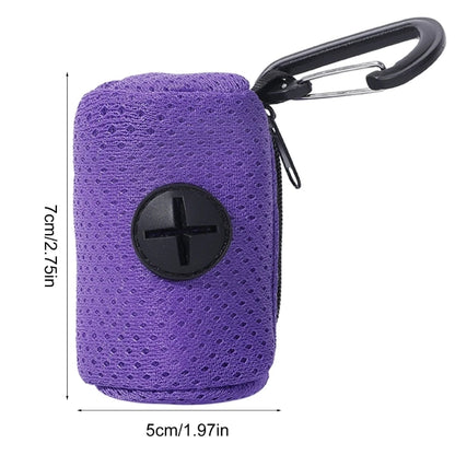 Dog Poop Bag Holder - Clip-On Waste Bag Dispenser