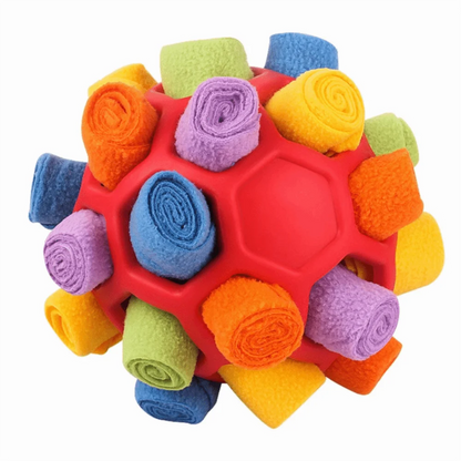 Snuffle Treat Game - Durable Dog Ball
