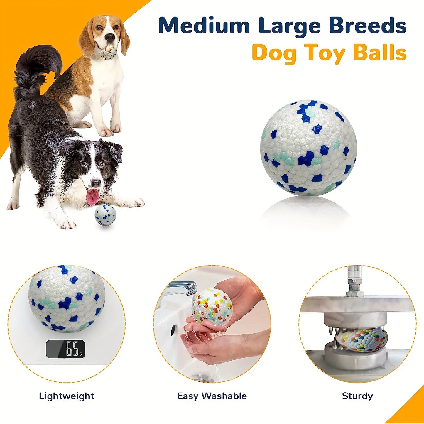 Indestructible Ball - Dog Toy