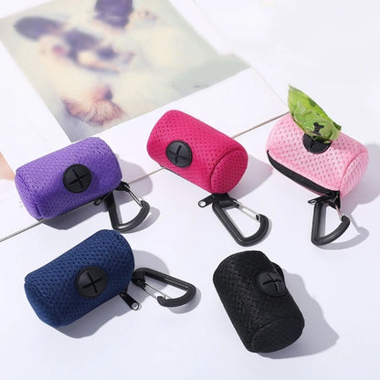 Dog Poop Bag Holder - Clip-On Waste Bag Dispenser