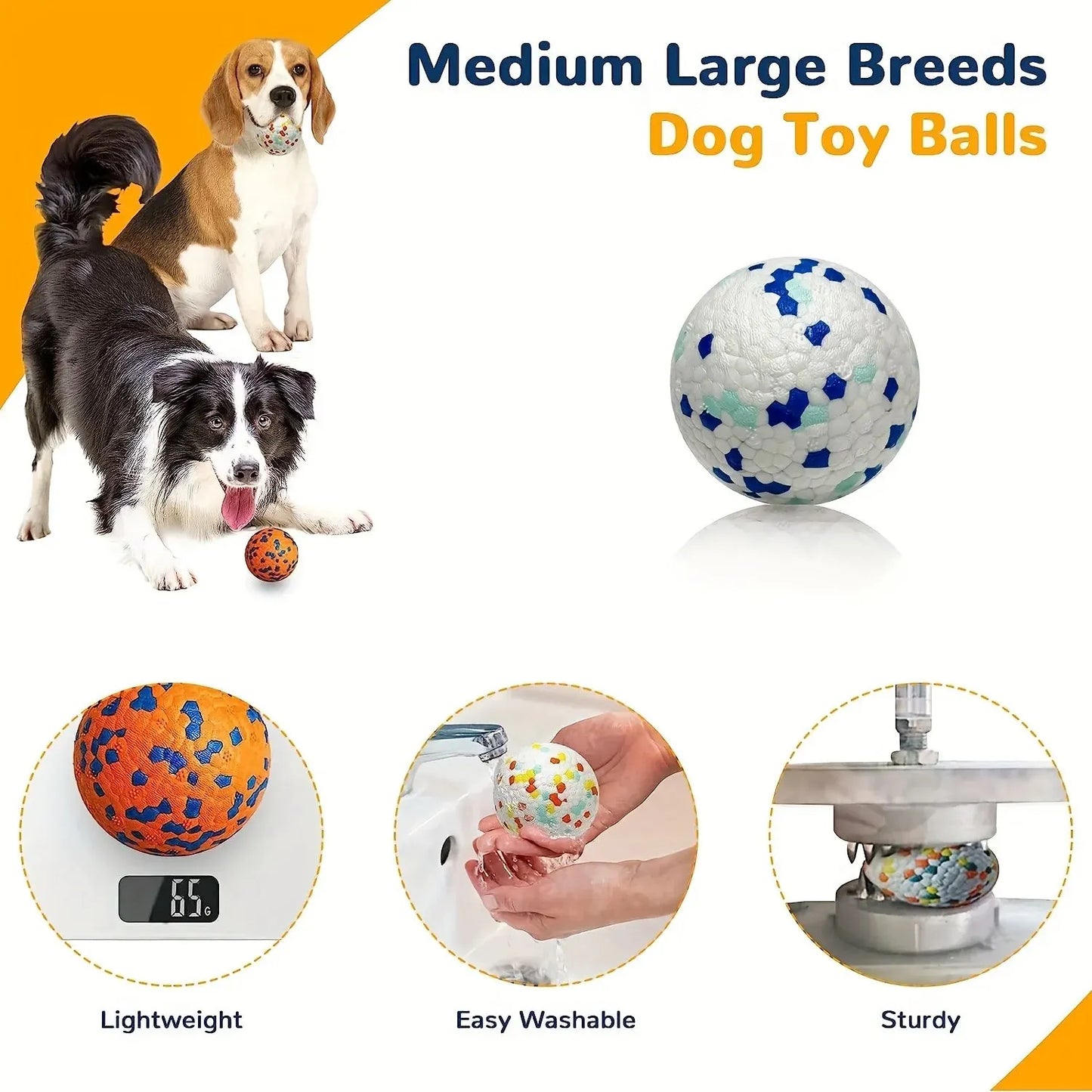 Indestructible Ball - Dog Toy